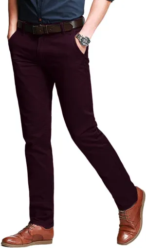 Match Men's Slim Tapered Stretchy Casual Pants