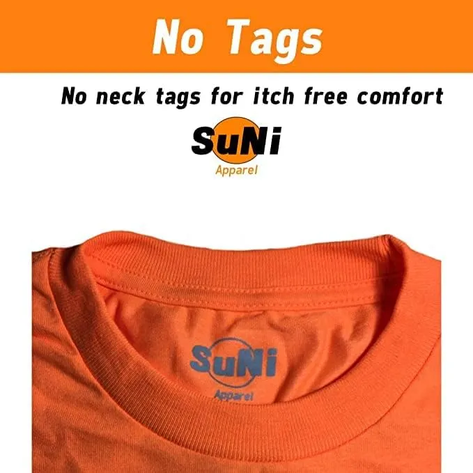Men Construction Long Sleeve Work T Shirts with Hood