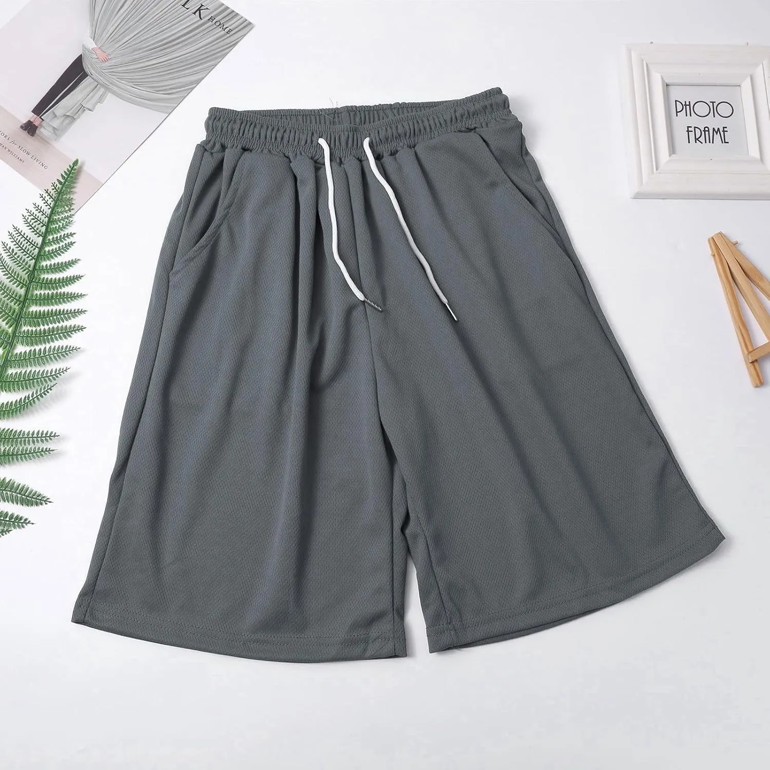 Men Shorts Casual Casual Fitness Pockets Bodybuilding Cotton Mens Shorts Men's pants Mens Shorts Casual Men's Khaki