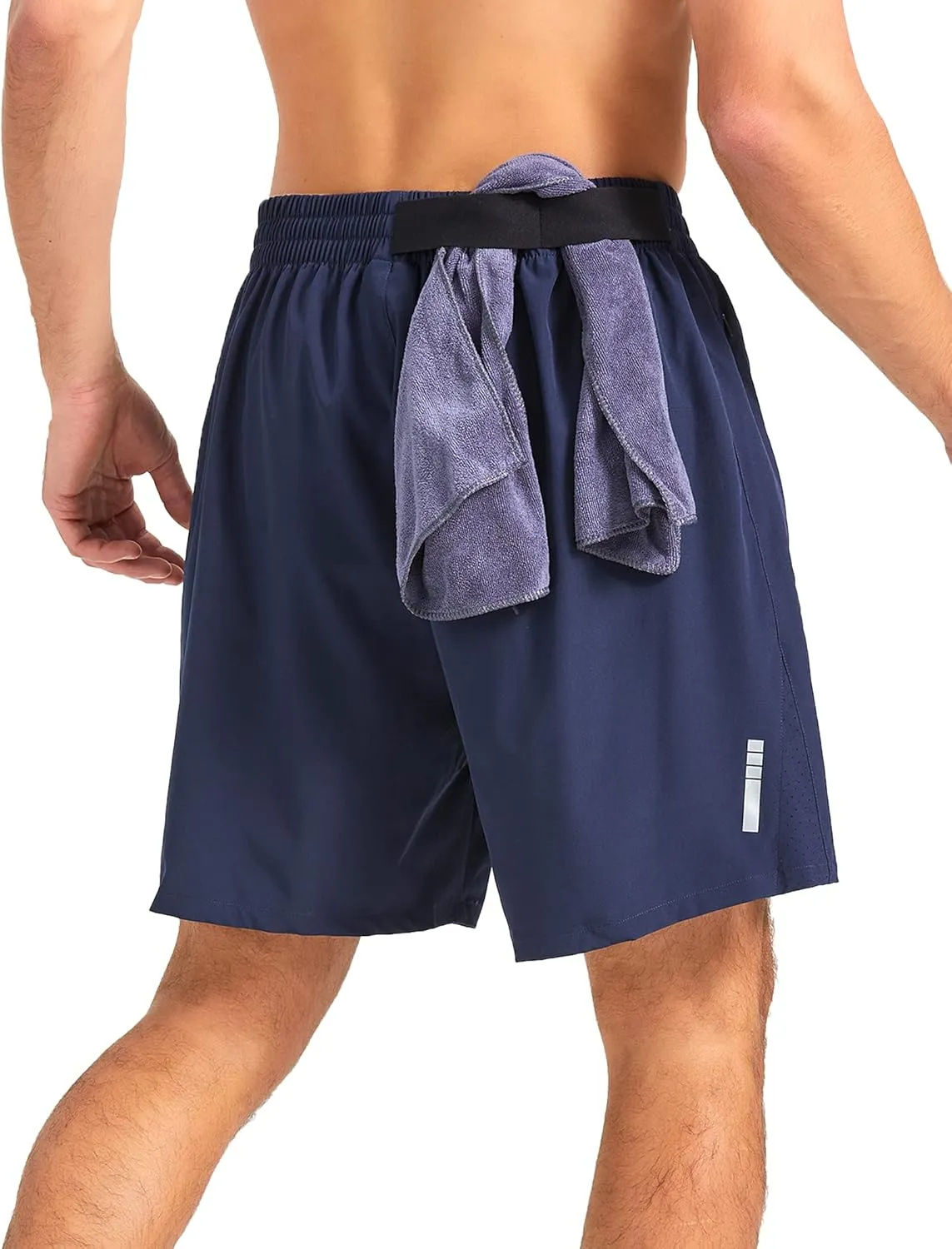 Men's Athletic Running Shorts Quick Dry Workout Shorts Lightweight Sports Gym Basketball Shorts Hiking