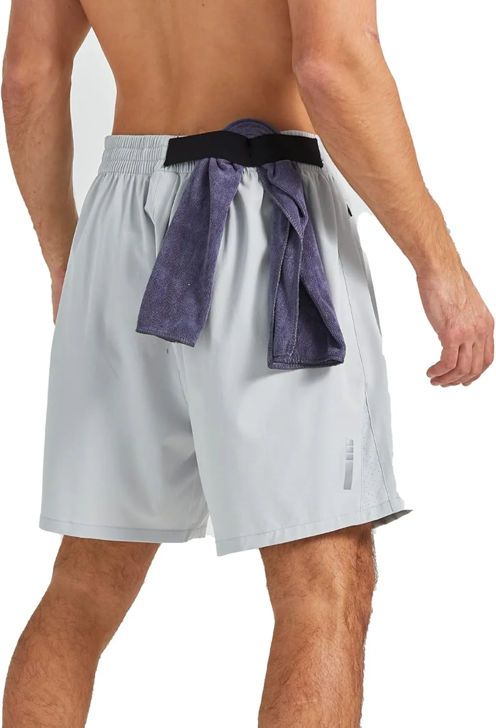 Men's Athletic Running Shorts Quick Dry Workout Shorts Lightweight Sports Gym Basketball Shorts Hiking
