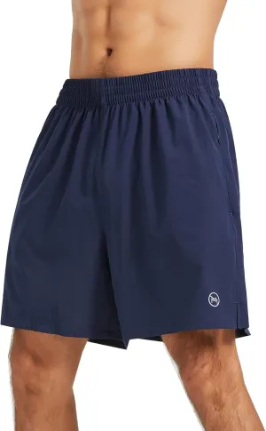 Men's Athletic Running Shorts Quick Dry Workout Shorts Lightweight Sports Gym Basketball Shorts Hiking
