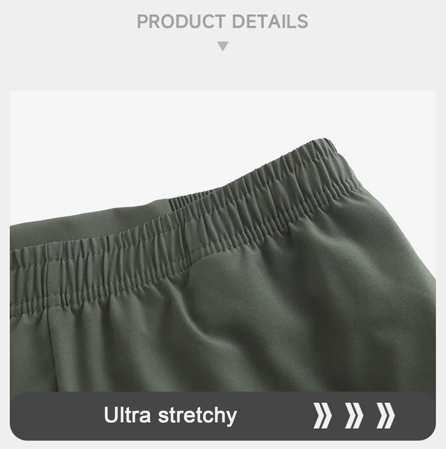 Men's Athletic Running Shorts Quick Dry Workout Shorts Lightweight Sports Gym Basketball Shorts Hiking