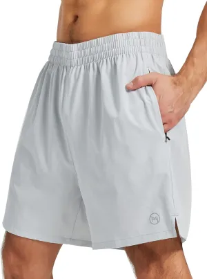 Men's Athletic Running Shorts Quick Dry Workout Shorts Lightweight Sports Gym Basketball Shorts Hiking