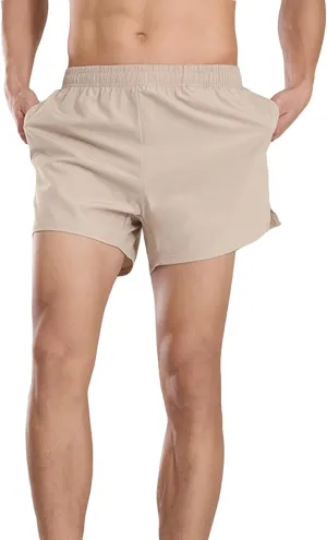 Men's Athletic Running Shorts Quick Dry Workout Shorts Lightweight Sports Gym Basketball Shorts Hiking