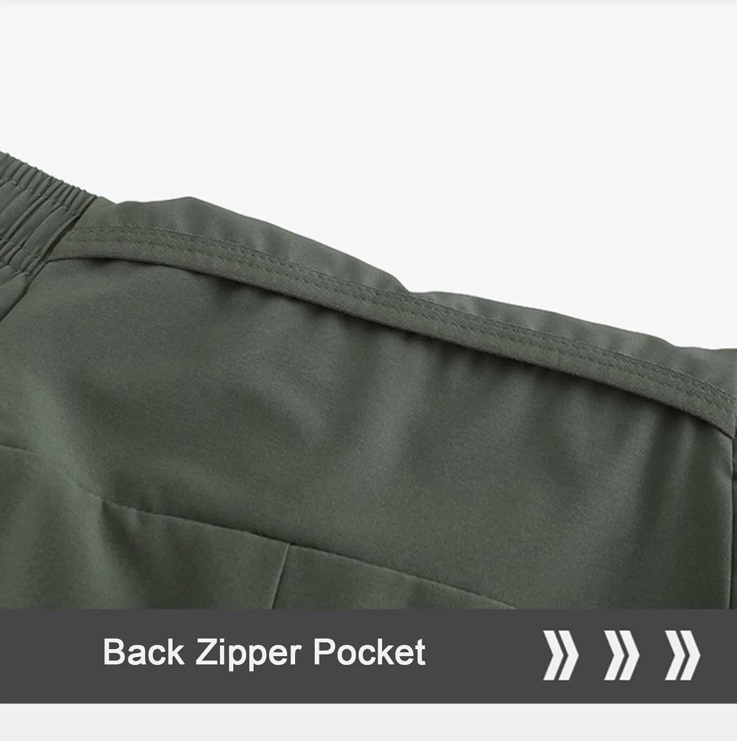 Men's Athletic Running Shorts Quick Dry Workout Shorts Lightweight Sports Gym Basketball Shorts Hiking