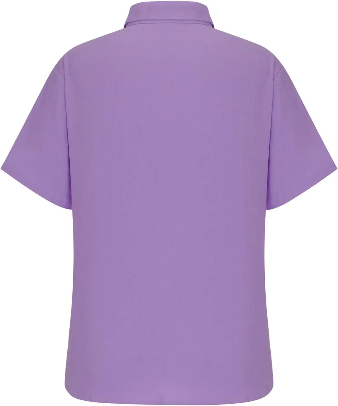 Mens Button Down Shirt Short Sleeve Casual Cotton Linen Tops Summer Beach Baggy V-Neck Tee Top 2024 Trendy Clothes