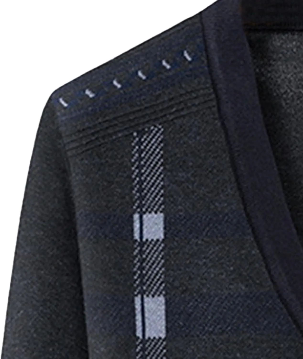 Men's Casual Argyle Cardigan Sweaters Button Up Wool Blend Jacket V Neck Soft Knitted Plaid Pockets Sweaters