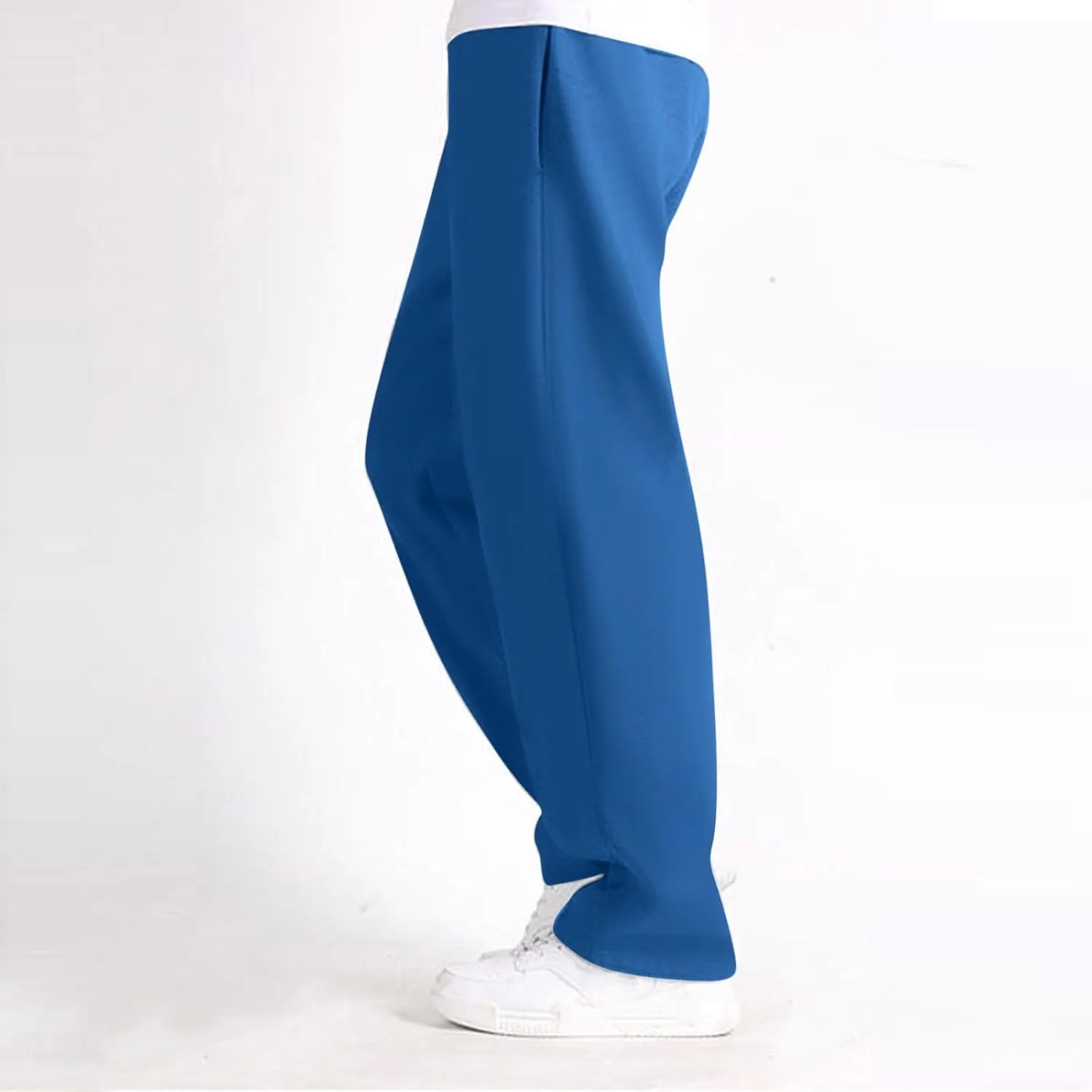 Mens Casual Jogger Pants Relaxed Fit Cargo Pants Drawstring Sweatpants Hiking Outdoor Twill Sport Pants