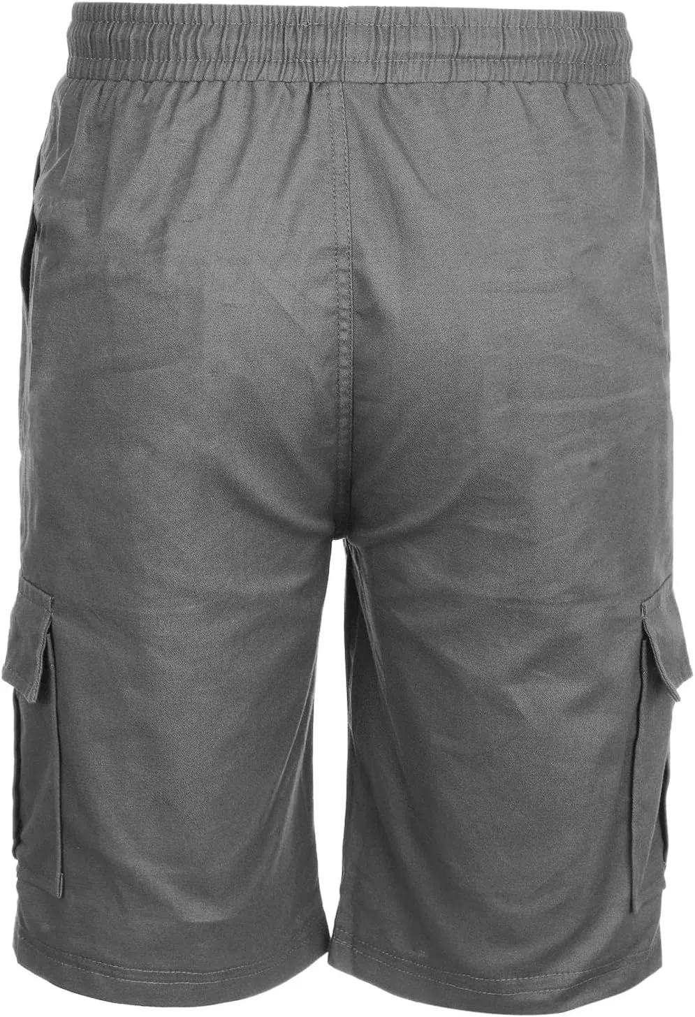 Mens Casual Twill Cargo Shorts Cotton Drawstring Classic Cargo Stretch Short with 6 Pockets Drawstring Shorts Cargo Shorts