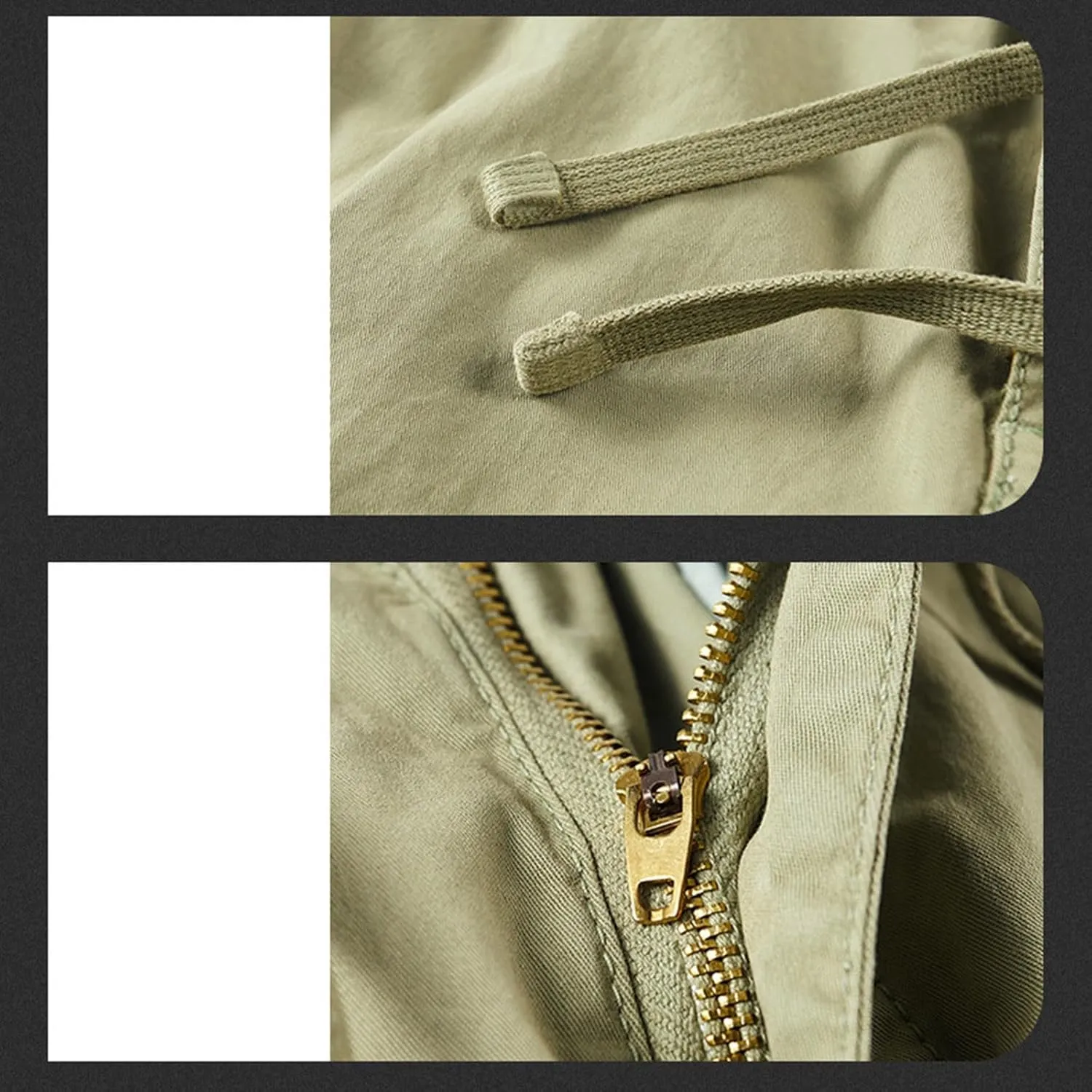 Men's Cotton Twill Cargo Shorts Outdoor Wear Lightweight Camo Cargo Shorts for Men Cargo Shorts Elastic Waist Cargo Trousers