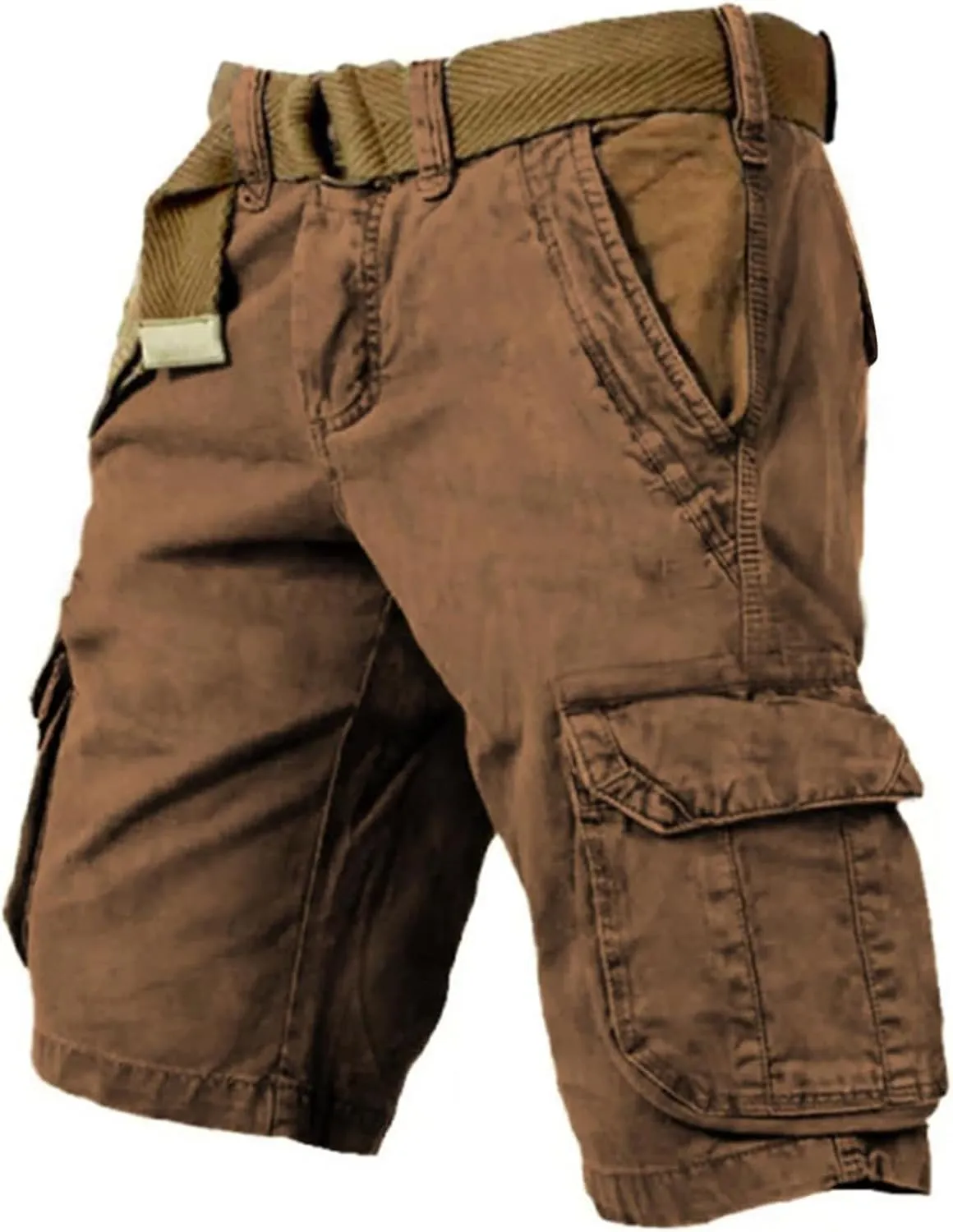 Mens Denim Shorts Men's Cargo Shorts Casual Hiking Shorts Cotton Multiple Pockets Workout Shorts Tactical Pants