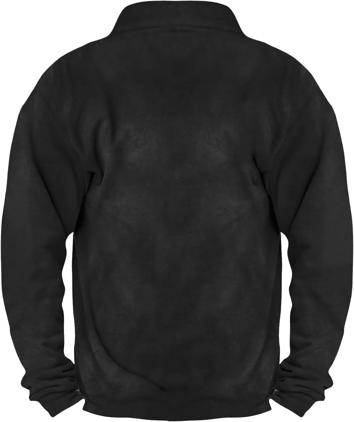 Men's Gifts Ideas Retro Quarter Zip Patchwork Sweatshirts Long Sleeve Pullover With Fleece Collar Sweater, M-5XL