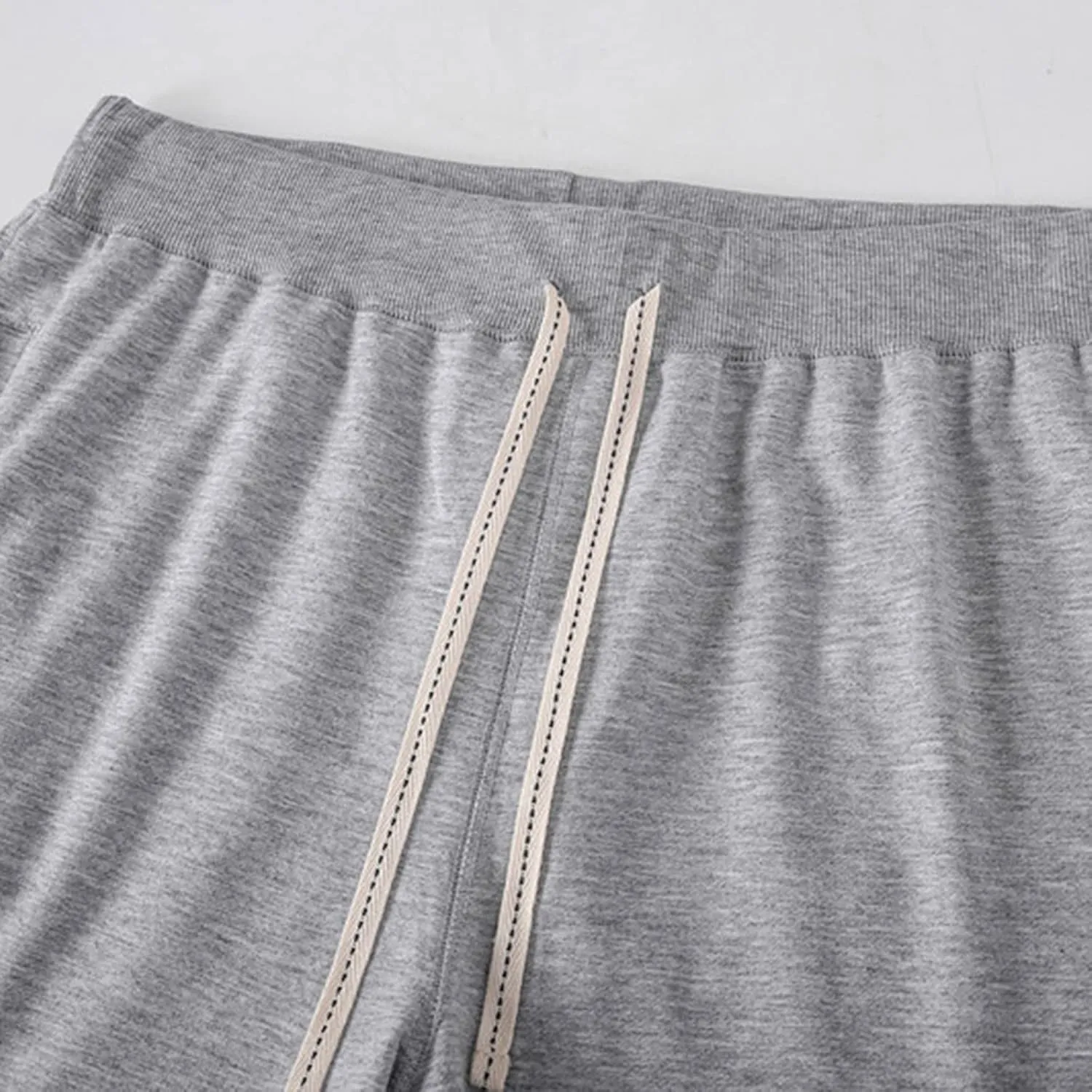 Men's Lounge Shorts Elastic Waist Walking Shorts Workout Gym Athletic Sweat Shorts Lightweight Travel Hiking Shorts