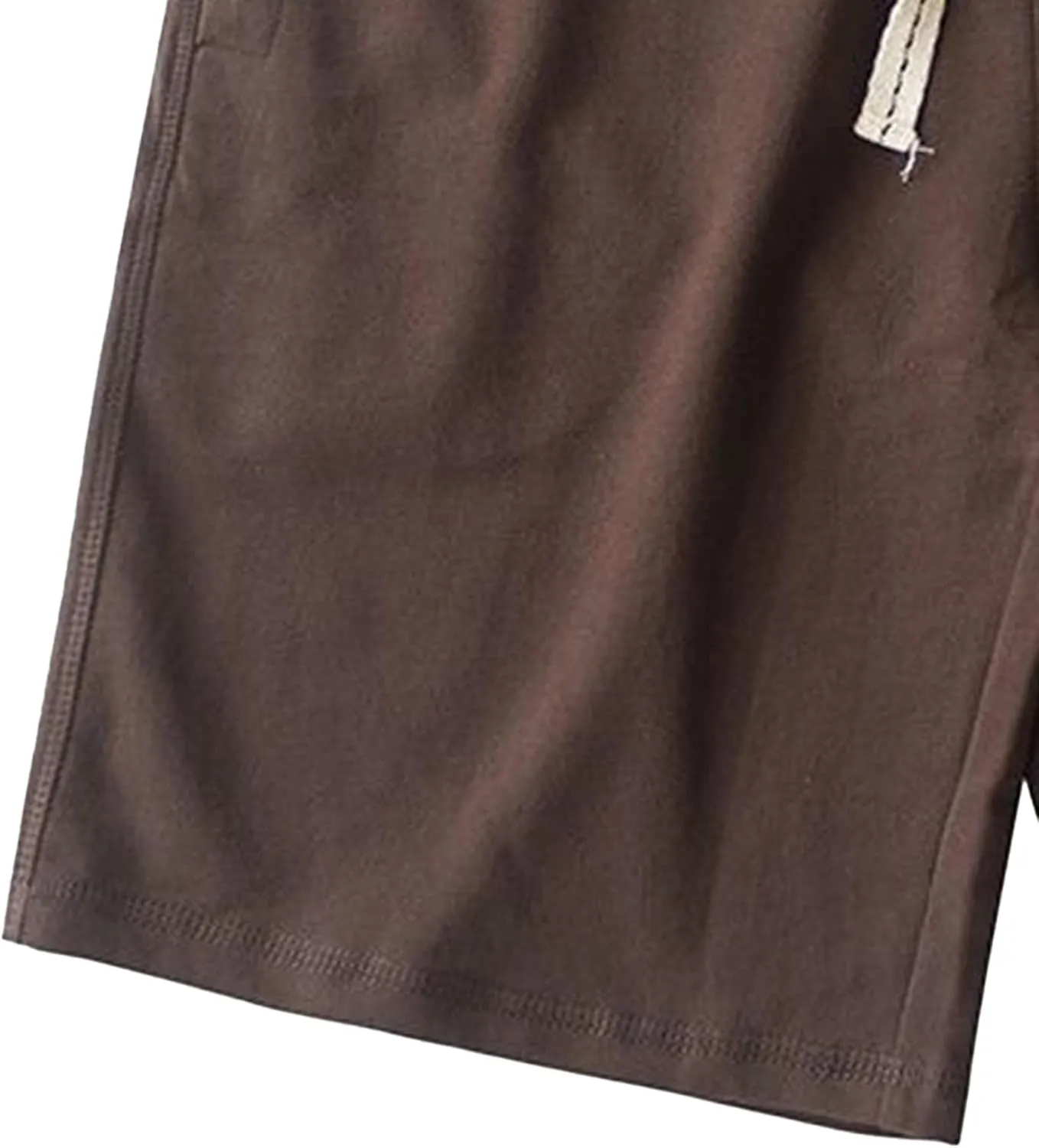 Mens Lounge Shorts Sports Cotton Sweat Drawstring Shorts with Pockets