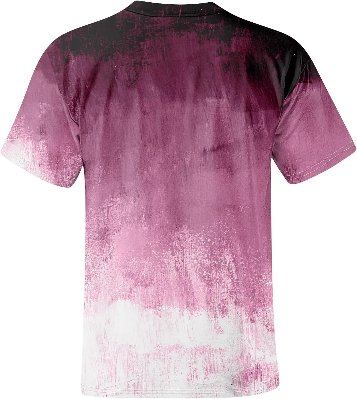 Mens Oversized Tie Dye T-Shirt Summer Casual Stylish Gradient Tee Shirts Short Sleeve Crew Neck Loose Fit Tops