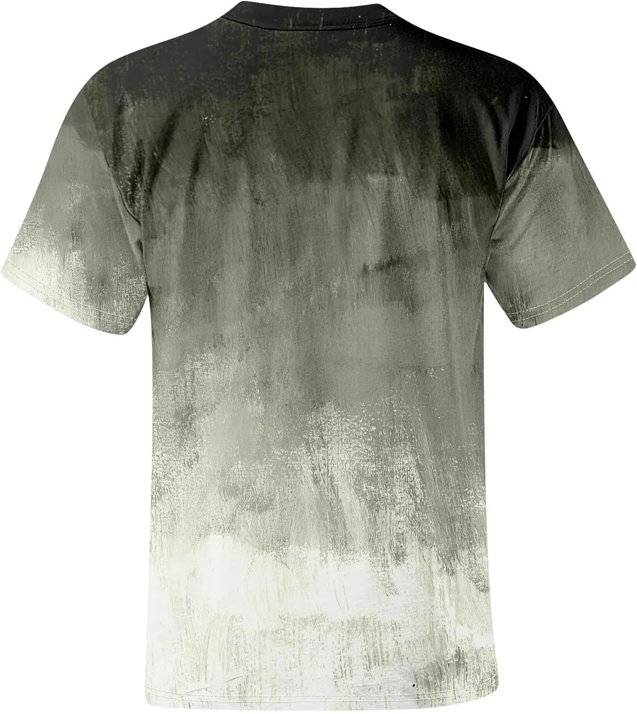Mens Oversized Tie Dye T-Shirt Summer Casual Stylish Gradient Tee Shirts Short Sleeve Crew Neck Loose Fit Tops