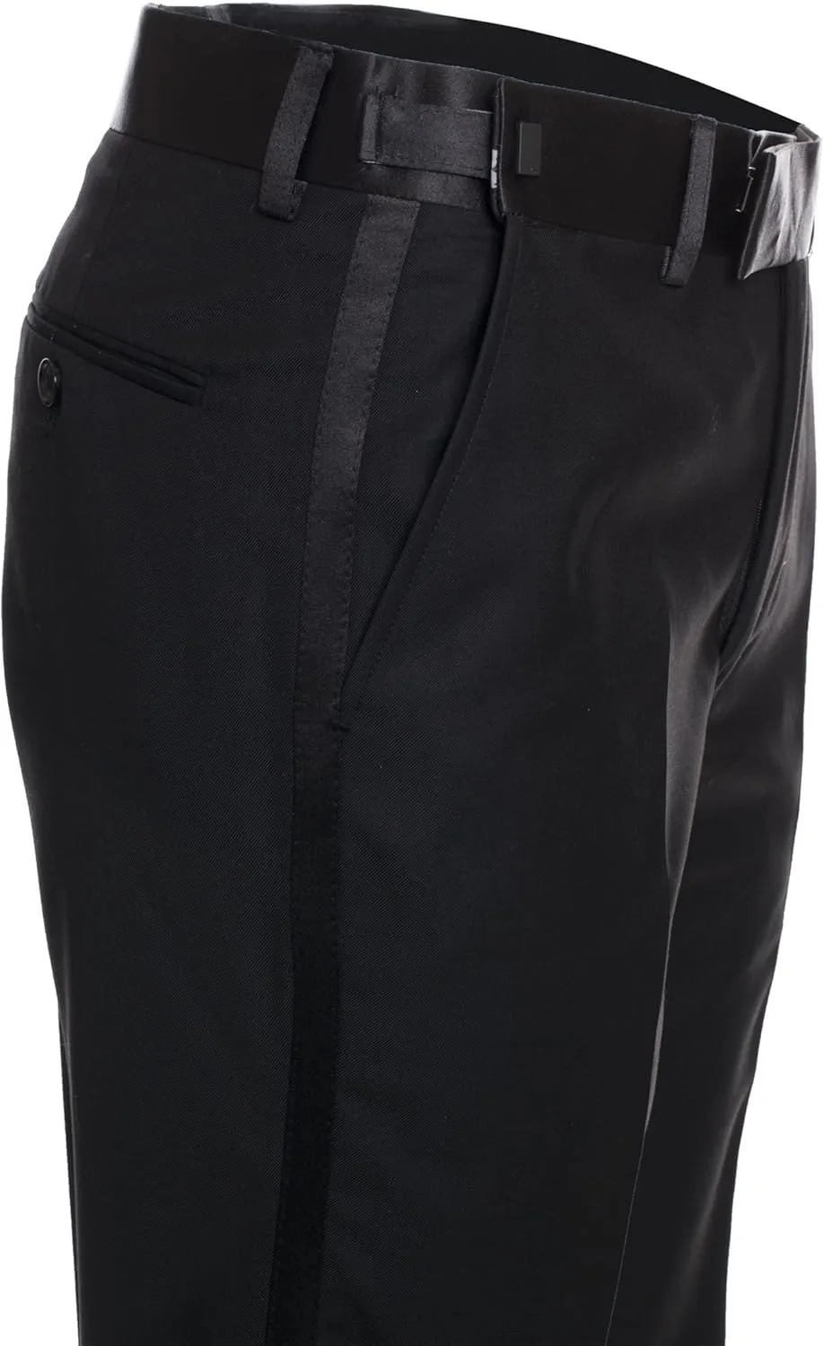Men's Premium Slim Fit Italian Design Black Tail Tuxedo