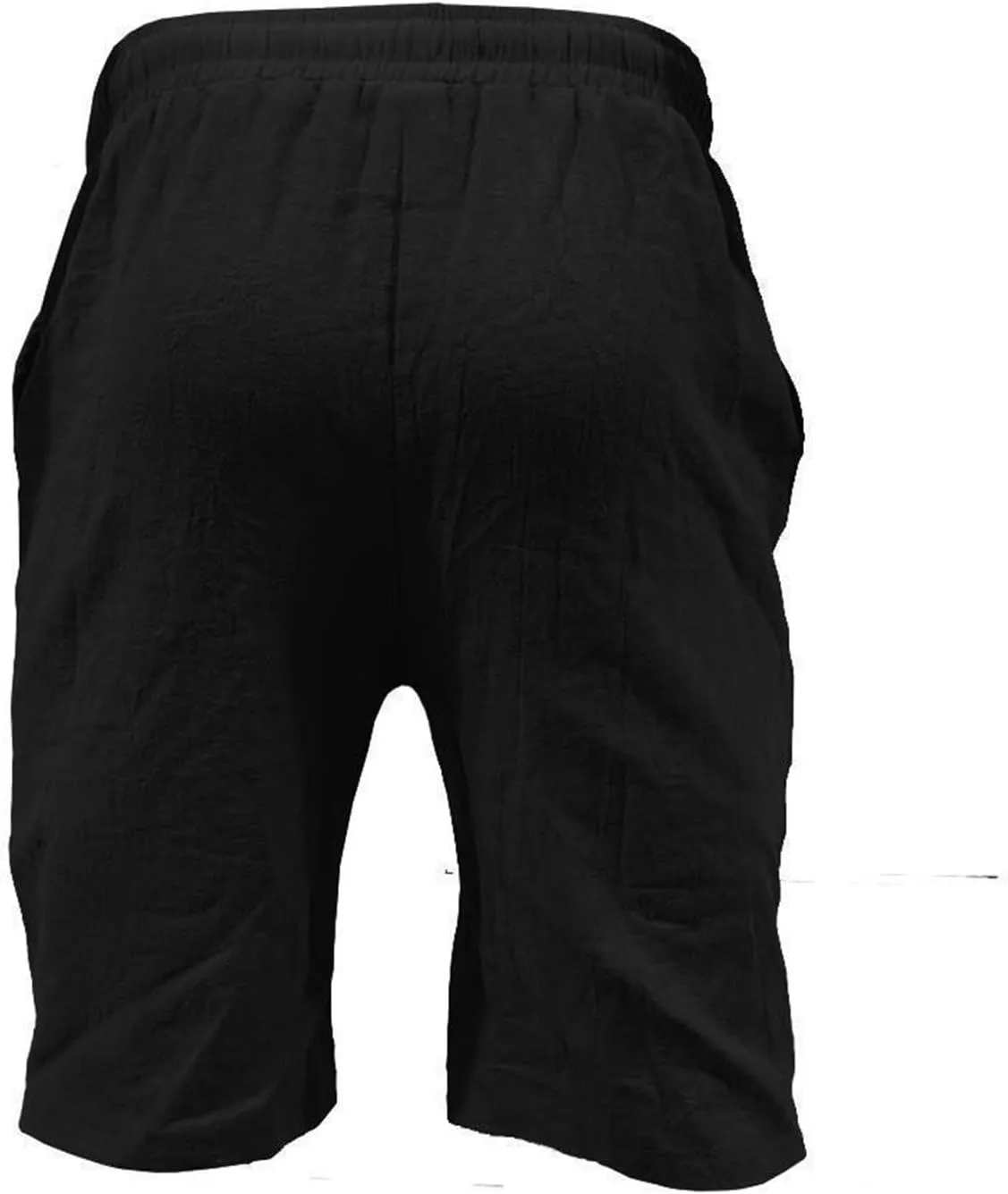 Men's Shorts Casual Men's Sports Shorts Beach Shorts Casual Cotton Linen Shorts Chino Shorts Men Khaki Men Black