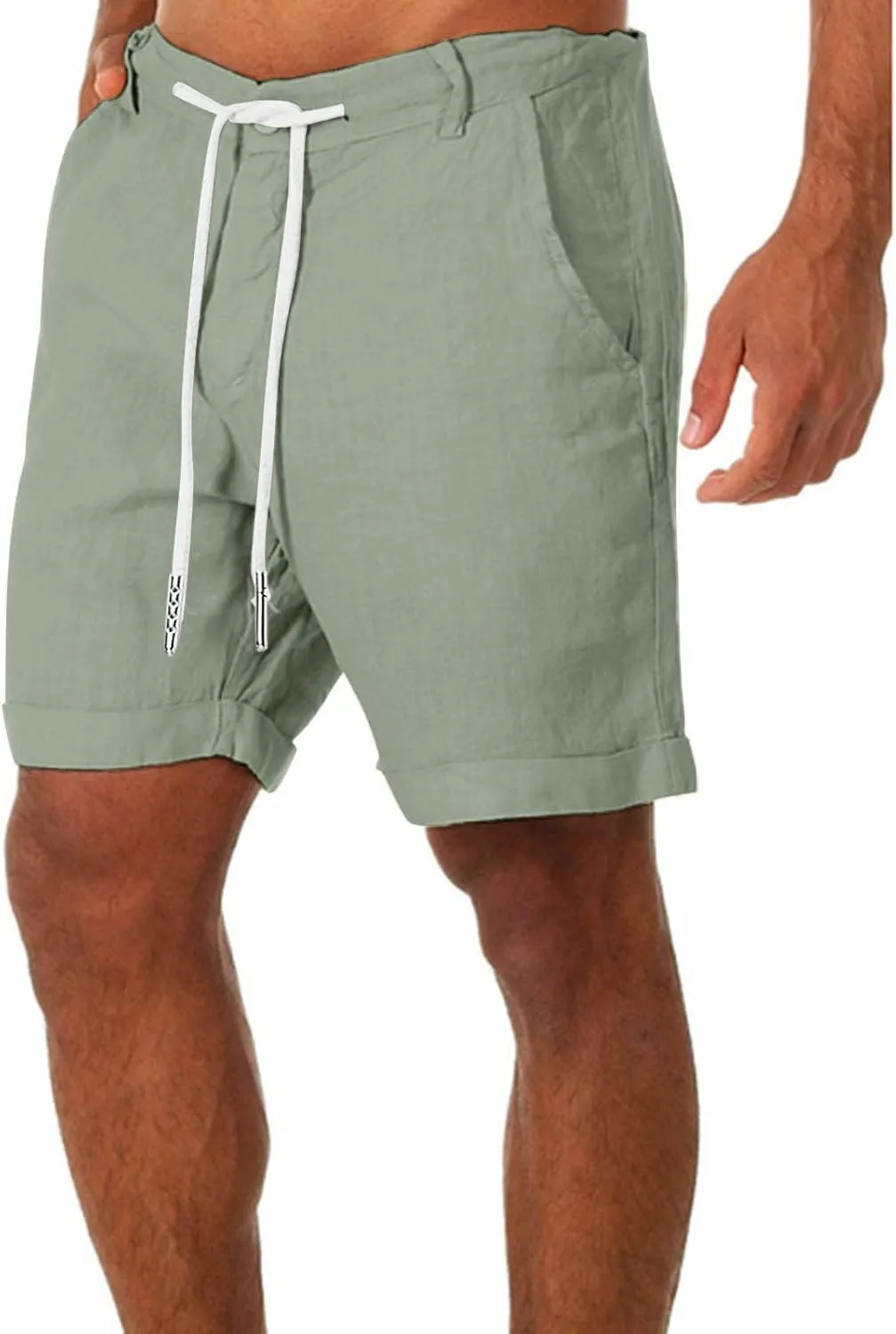 Men's Shorts Shorts Men's Sports Shorts Beach Shorts Casual Cotton Linen Shorts Big and Tall Mens Shorts Men's Mens