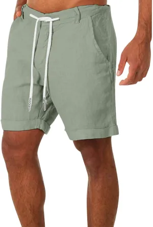 Men's Shorts Shorts Men's Sports Shorts Beach Shorts Casual Cotton Linen Shorts Big and Tall Mens Shorts Men's Mens