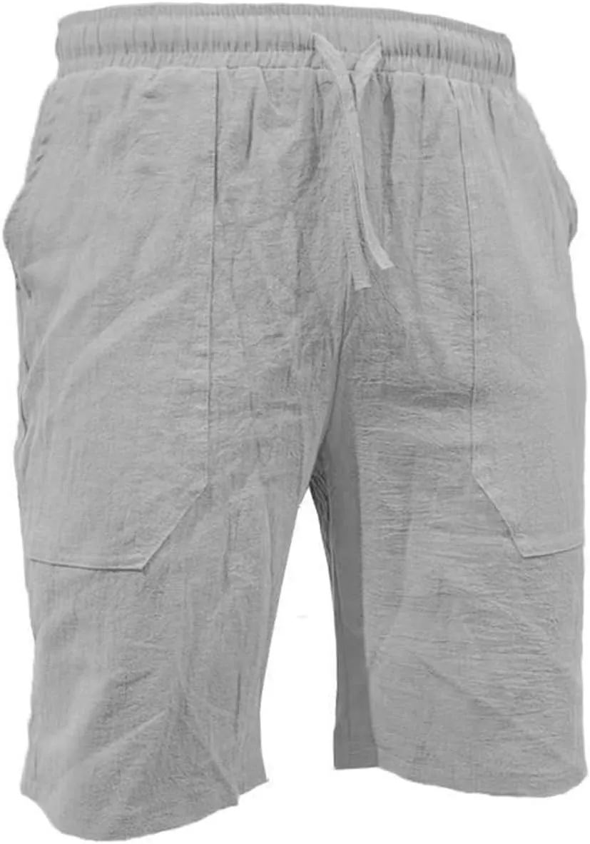 Men's Shorts Shorts Men's Sports Shorts Beach Shorts Casual Cotton Linen Shorts Big and Tall Mens Shorts Men's Mens