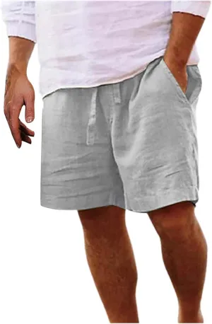 Men's Shorts Shorts Men's Sports Shorts Beach Shorts Casual Cotton Linen Shorts Big and Tall Mens Shorts Men's Mens