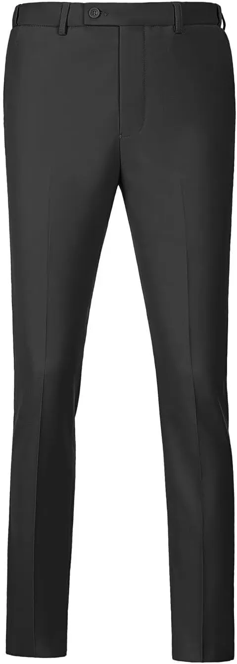 Men's Slim Fit Dress Pants Stretch Casual Pants Mens Work Slacks