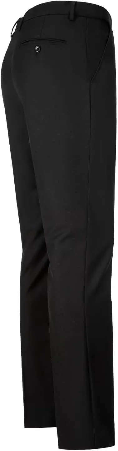 Men's Slim Fit Dress Pants Stretch Casual Pants Mens Work Slacks
