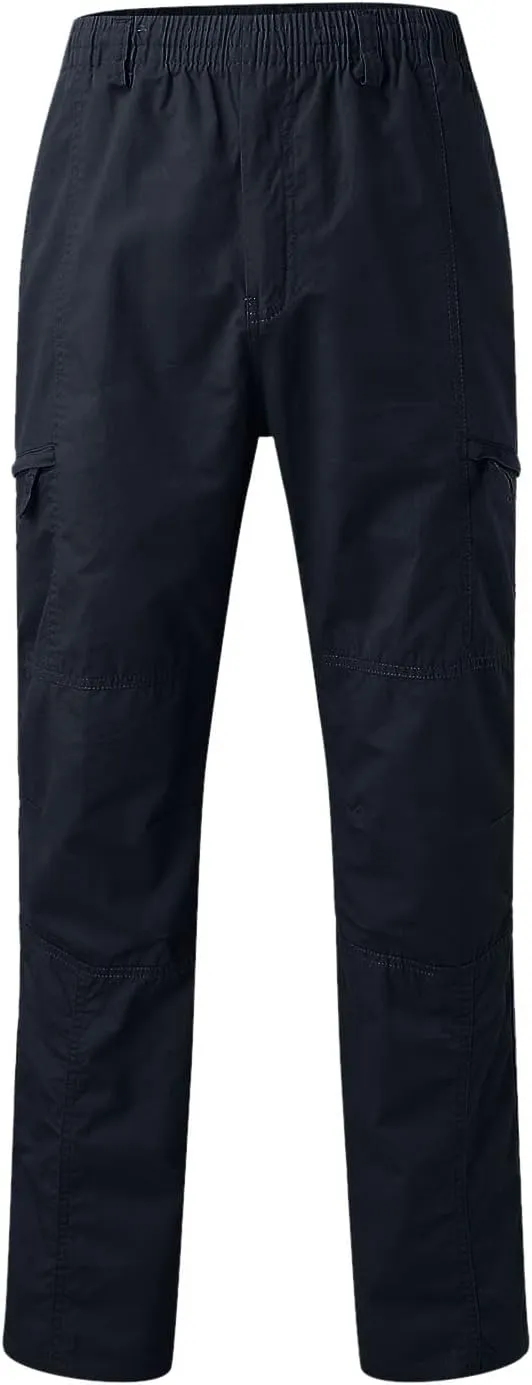 Men's Slim-Fit Stretch Cargo Pant Outdoor Work Cargo Shorts Cotton Shorts Relaxed Fit Work Shorts Loose Sweatpants