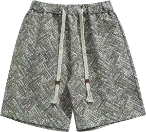 Men's Sports Compression Shorts Breathable Big and Tall and Relaxed Fit Sports Shorts with Pocket 2025 Summer
