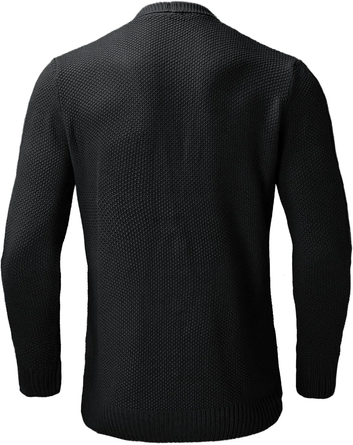 Mens Sweater Men's Lightweight Cardigan Sweater Single-Breasted V-Neck Knitted Cardigans Jacket