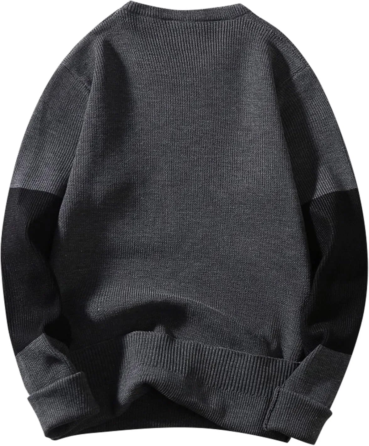 Mens Sweaters Dressy Male Autumn and Winter Wool Sweater Round Neck Pullover Mens Pullover Sweaters Dressy