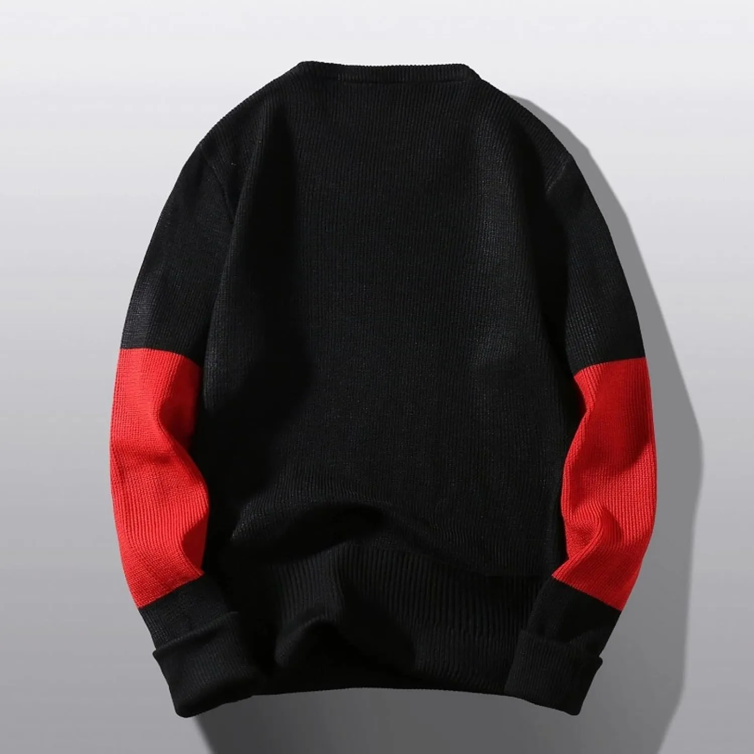 Mens Sweaters Dressy Male Autumn and Winter Wool Sweater Round Neck Pullover Mens Pullover Sweaters Dressy