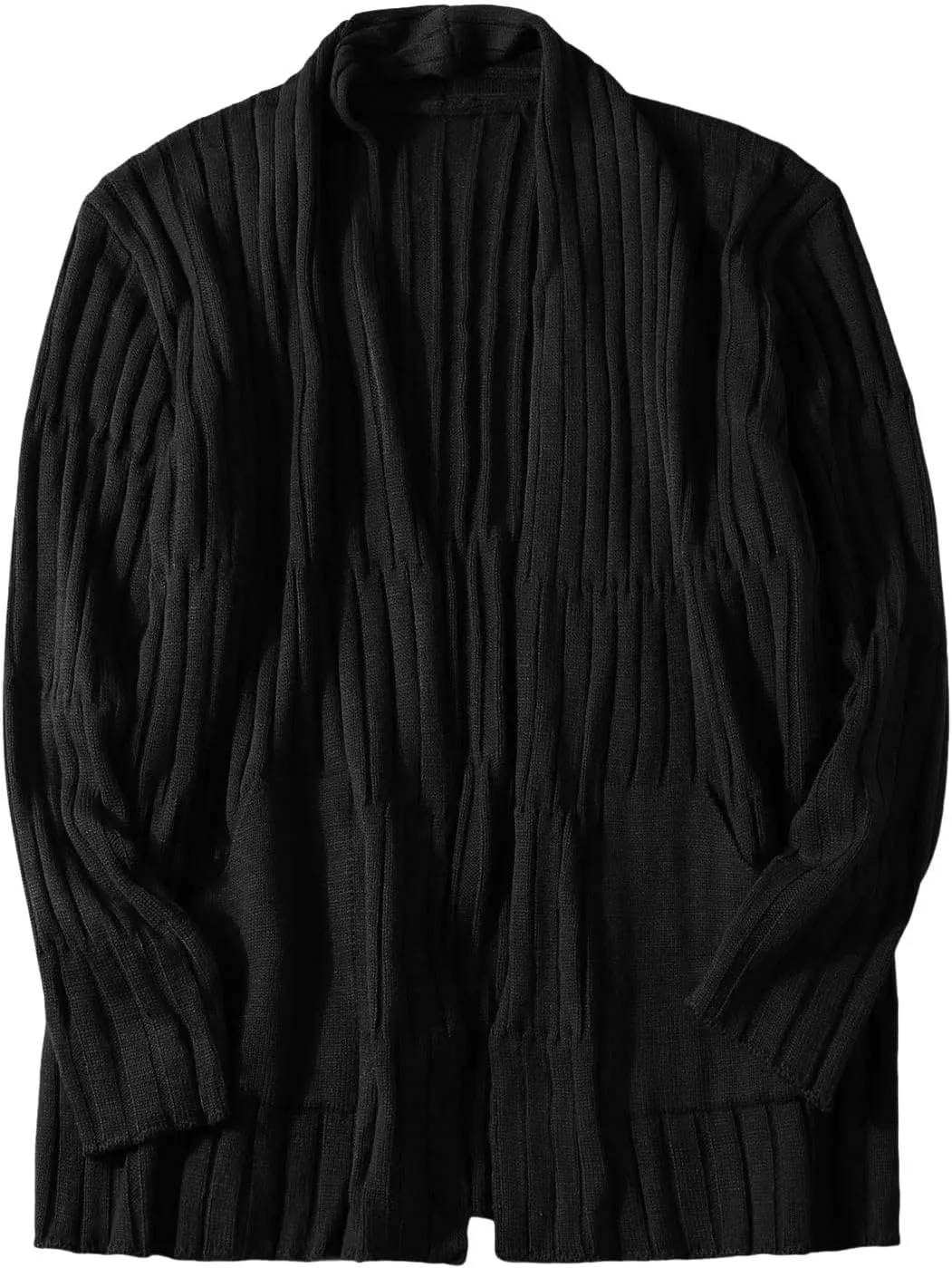 Mens Sweaters Vintage Casual Cardigan Sweaters Long Sleeve Shawl Button Down Mens Pullover Sweater v Neck