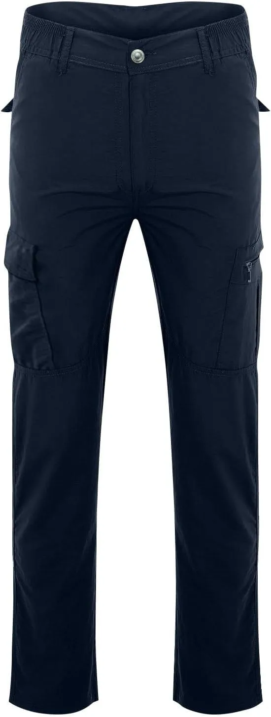 Mens Tactical Waterproof Pants Relaxed Fit Work Hiking Multi Pockets Flex Camo Cargo Trousers