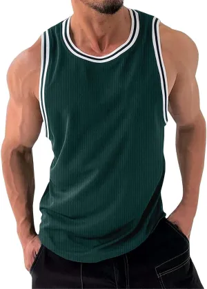 Men's Tank Tops Quick Dry Breathable Summer Sleeveless Gym Muscle Cutt Shirts Bodybuilding Workout Gym Tee Shirt