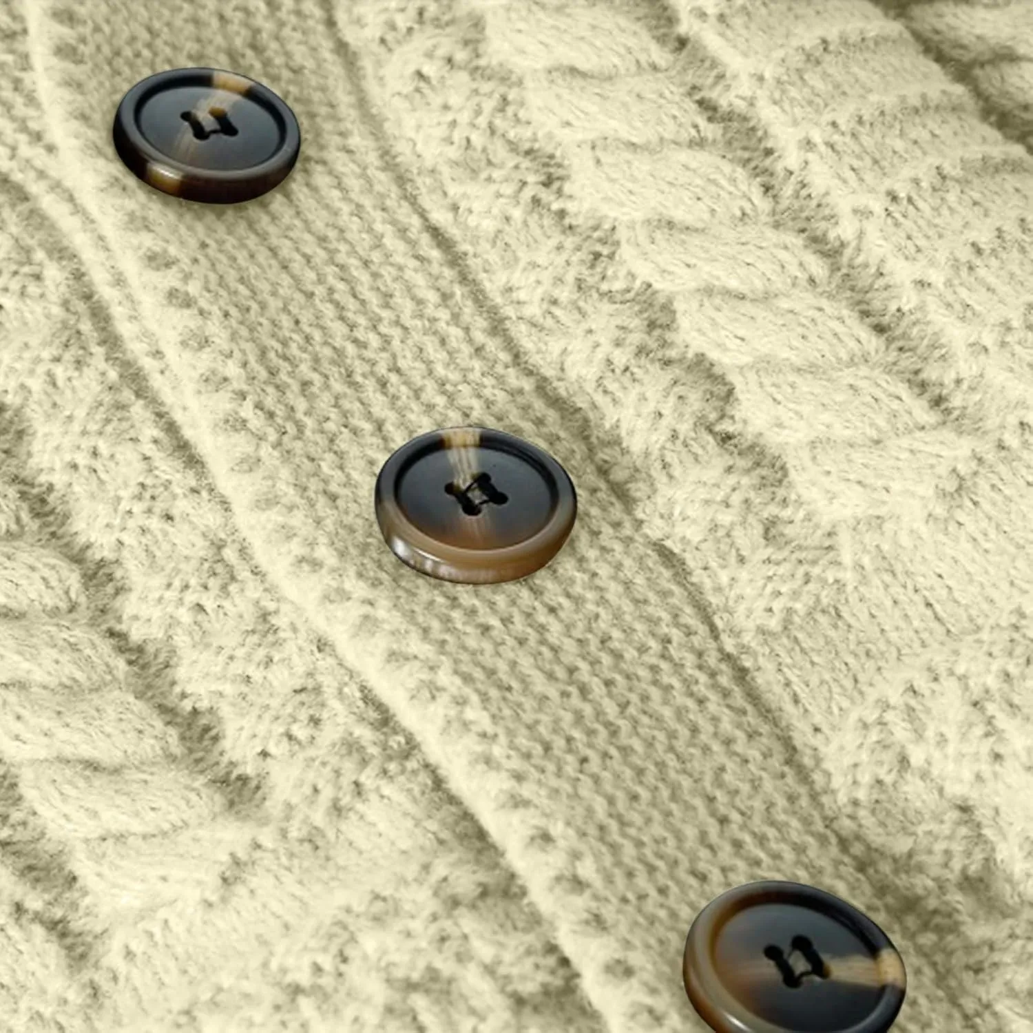Men's Twisted Knit Sweater Cardigan Fashion Shawl Collar Button Down Long Sleeves Soft Comfy Sweater Jacket Tops