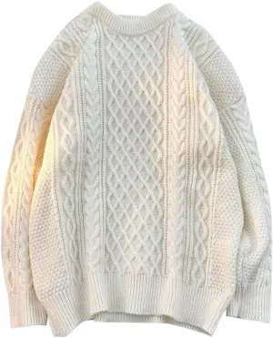Mens v Neck Sweaters Long Sleeve Male Autumn and Spring Round Neck Sweater Knitwear Mens Pullover Sweaters Dressy