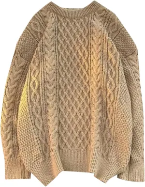 Mens v Neck Sweaters Long Sleeve Male Autumn and Spring Round Neck Sweater Knitwear Mens Pullover Sweaters Dressy