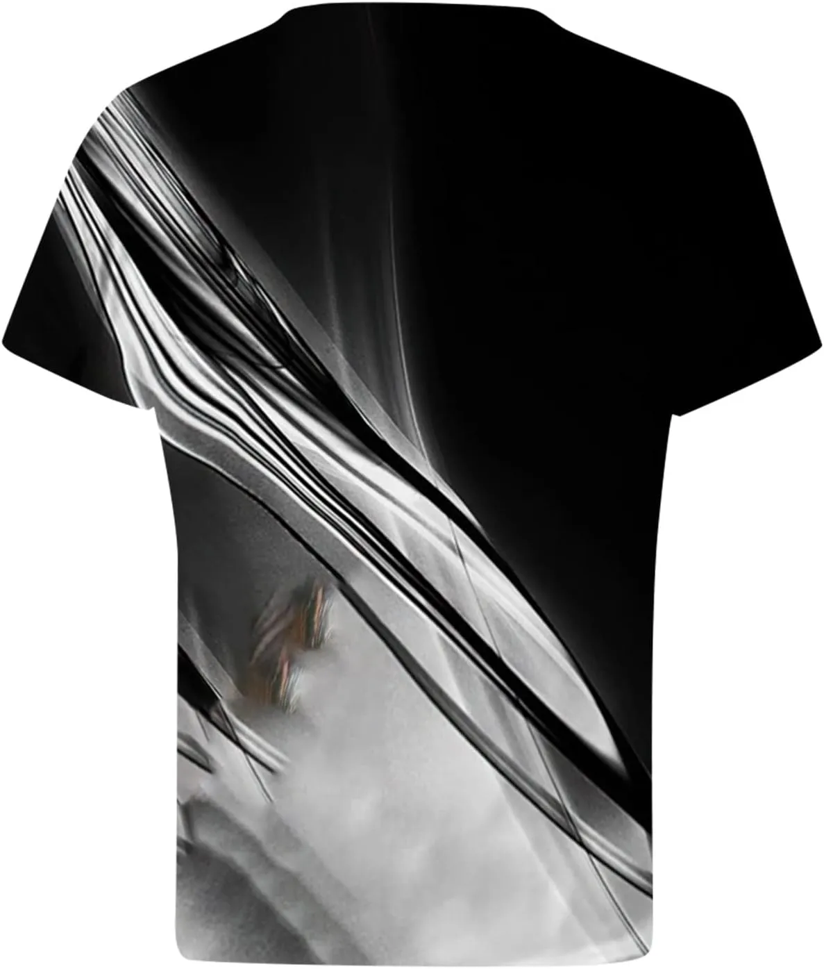 Mens Vintage Designer Raglan T-Shirt Short Sleeve Printed Summer Round Neck Top Casual Sweatshirt