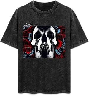 Mens Vintage Oversized Short Sleeve Casual T-Shirts Loose Tee Top