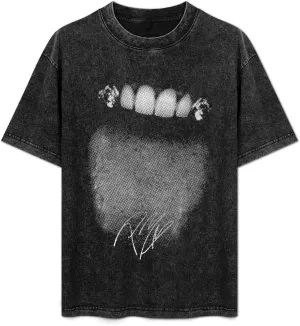 Men's Vintage Oversized Short Sleeve Fashion T Shirts Loose Tees Tops