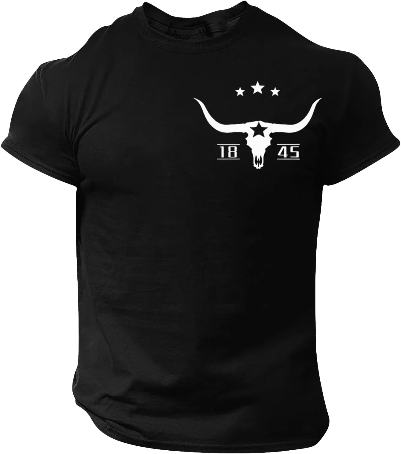 Mens Western Aztec T Shirts Vintage Graphic Tee Summer Short Sleeve Cowboy Shirts Lightweight Casual Crewneck Tops