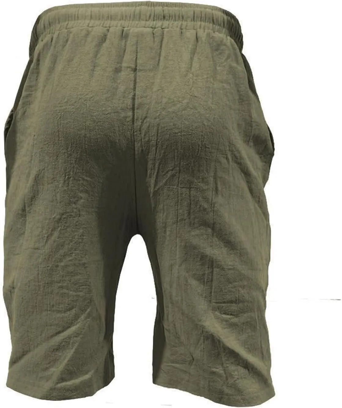 Mens White Summer Linen Shorts Shorts Beach Shorts Casual Cotton Linen Shorts Mens White Summer Linen Shorts Mens
