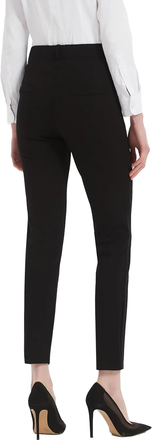 MGWDT Pants for Women's Dress Stretchy Blazer Business Pull On Work Pants
