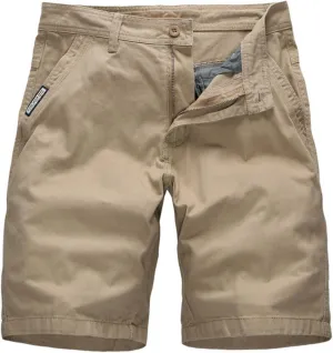 Mmoneyake Mens Casual Cargo Shorts Cotton Lounge Shorts Relaxed Fit Bermuda Shorts Athletic Sport Pants Outdoor Hiking Shorts