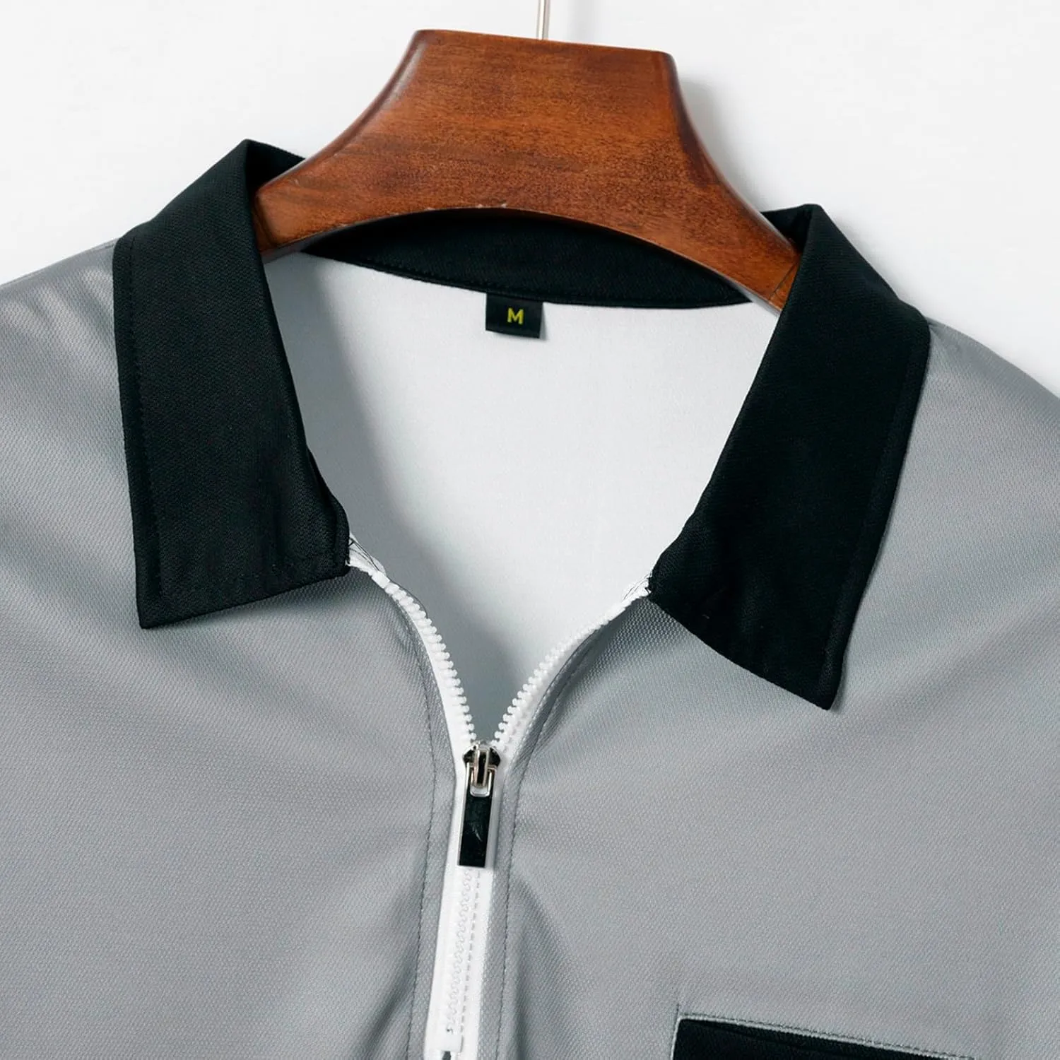 Muscularfit Mens Shirts Casual Stylish Button Down Short Sleeve Polo Shirt Summer Vacation Shirts Loose Athletic Pullover Tee