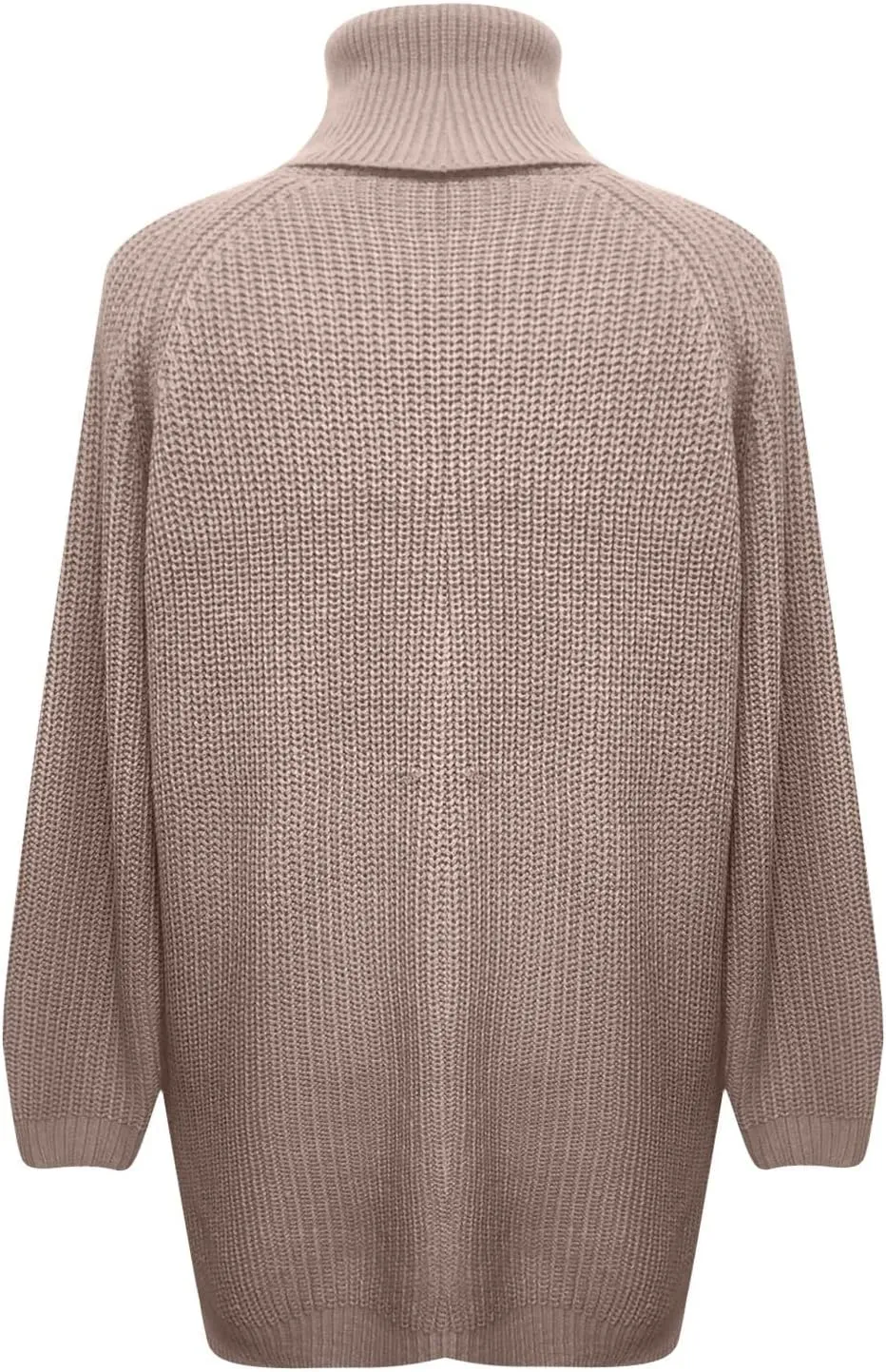Oversized Turtleneck Sweaters Women Fall Long Sleeves Chunky Knit Slouchy Pullover Sweater Loose Warm Jumper Tops