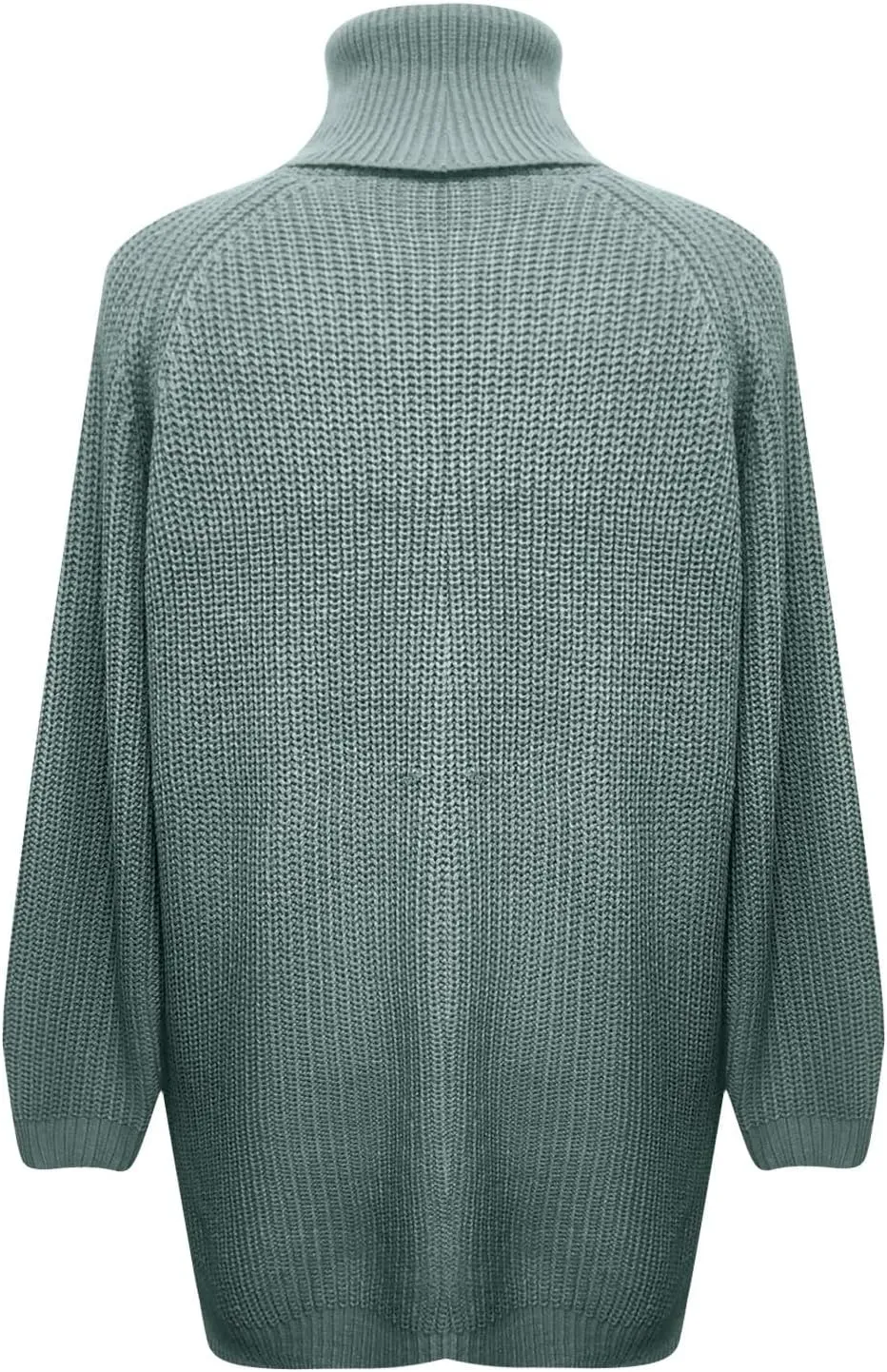 Oversized Turtleneck Sweaters Women Fall Long Sleeves Chunky Knit Slouchy Pullover Sweater Loose Warm Jumper Tops